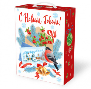 Новогодний подарок Зимнее утро 1800 гр.